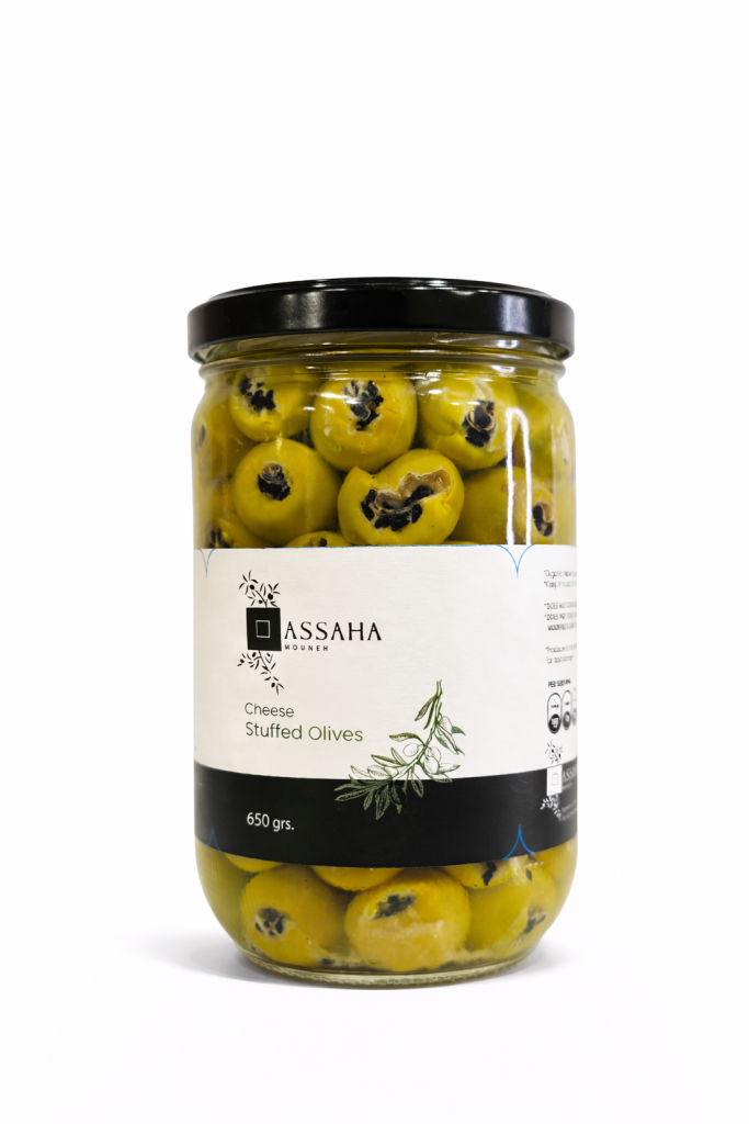 Olive زيتون مع جبنة وحبة البركة 560 غ